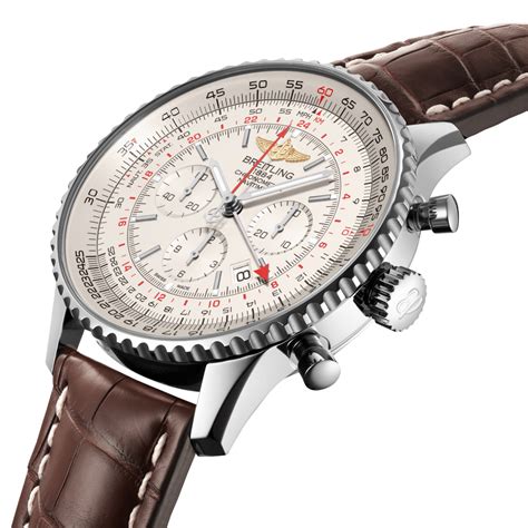 Navitimer B04 Chronograph GMT 48 Stainless steel 